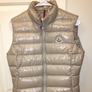 Authentic Moncler Ghany vest.
